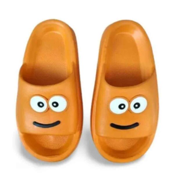 Solid color smiley slipper Trending Duniya